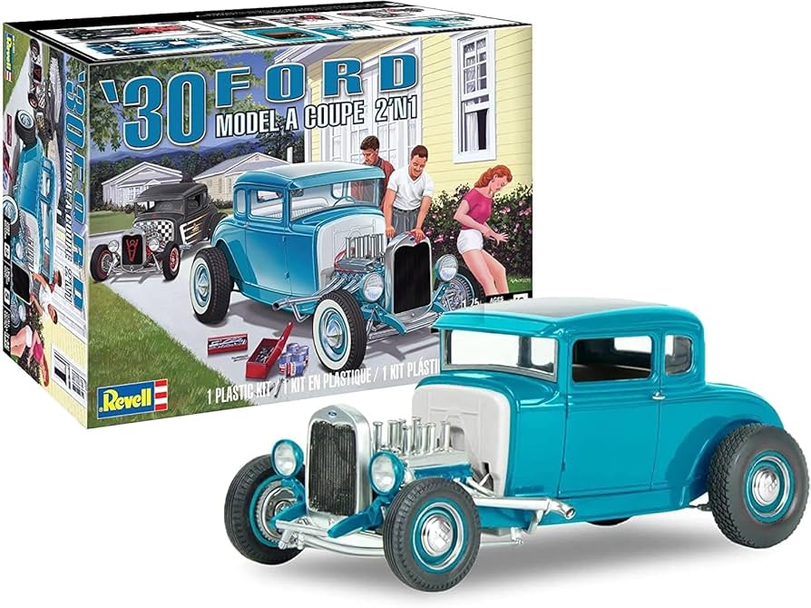 Amazon.com: Level 5 Model Kit 1930 Model A Coupe 2-in-1 Kit
